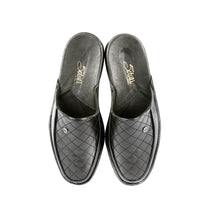 Load image into Gallery viewer, Errol leather slippers with leather sole and leather pattern